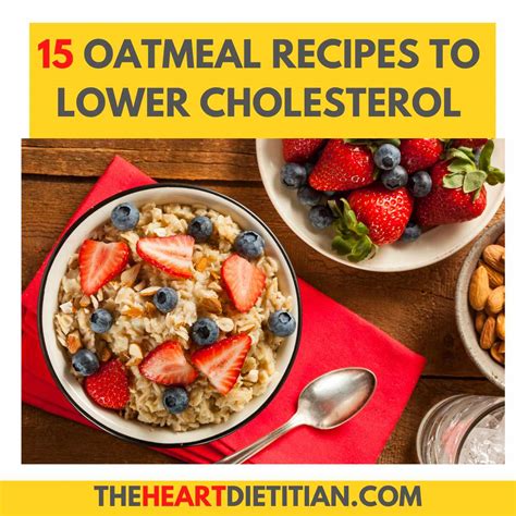 Apples (with skin). . Best oatmeal to lower cholesterol